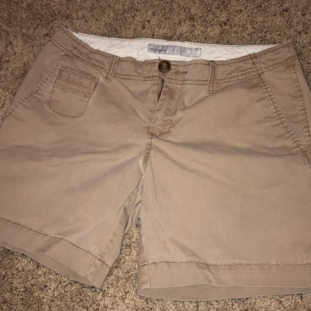 Old Navy Tan Low Rise Shorts